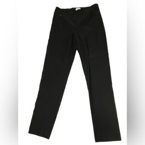 Lisette Kathryne Fabric 31” Black Stretch Tummy Control Pull On Slim Pants Sz 10